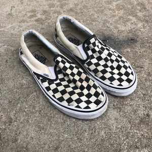 Checkered vans